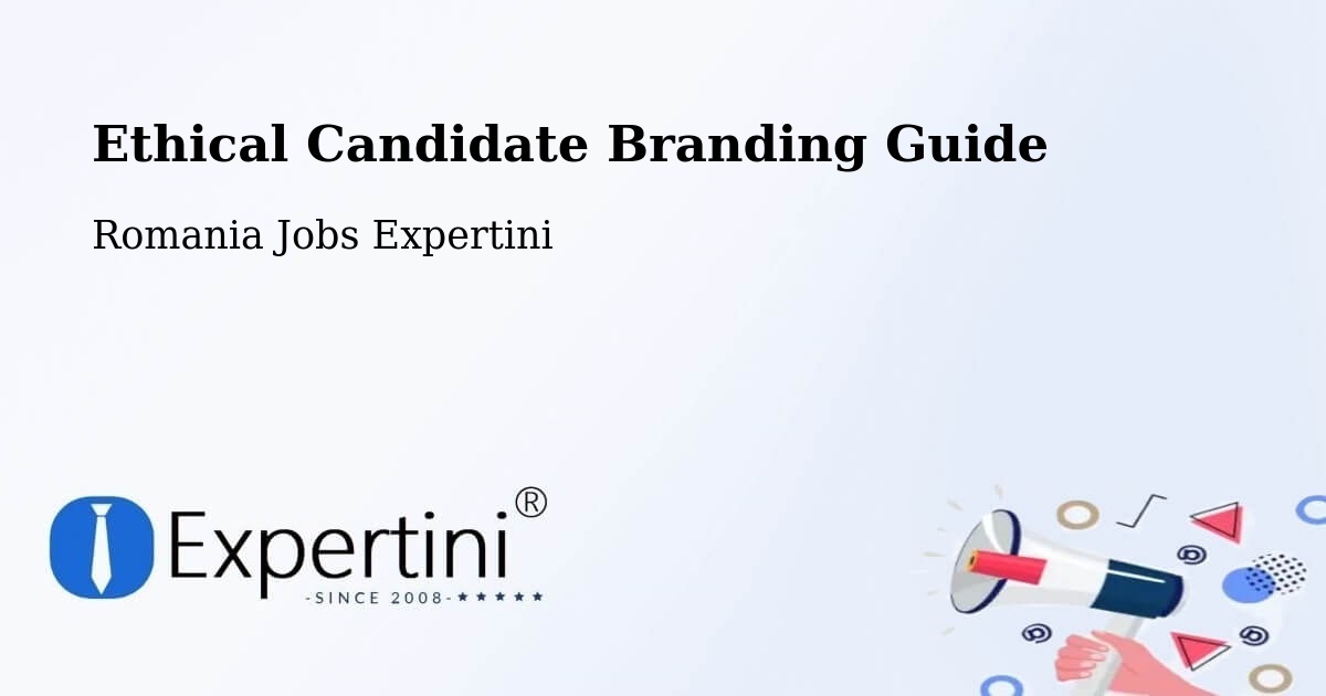 Ethical Candidate Branding Guidelines – Cenad - Romania Jobs Expertini